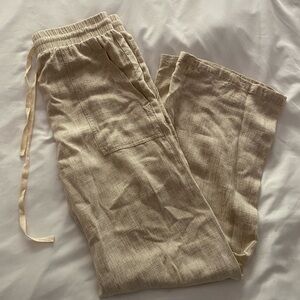 Tan Casual Pants